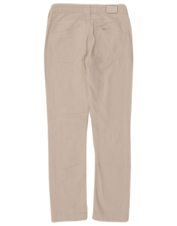 LEE Damen Slim Jeans W28 L27 Weiß