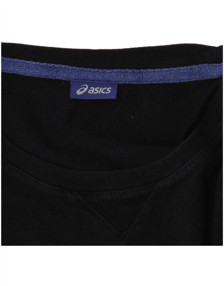 Asics Herren T-Shirt Top 3XL Schwarz Baumwolle
