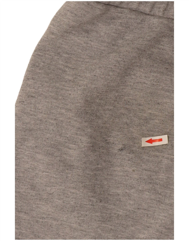 Russell Athletic Herren-Sportshorts aus mittelgrau gesprenkelter Baumwolle