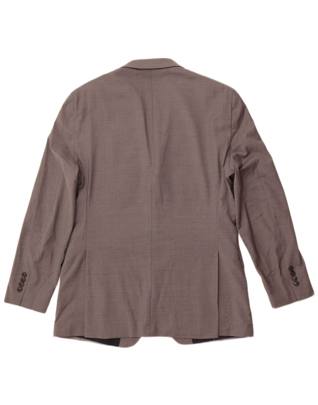 Tommy Hilfiger Herren Longline 2-Knopf-Blazerjacke EU 42 XL Graue Wolle