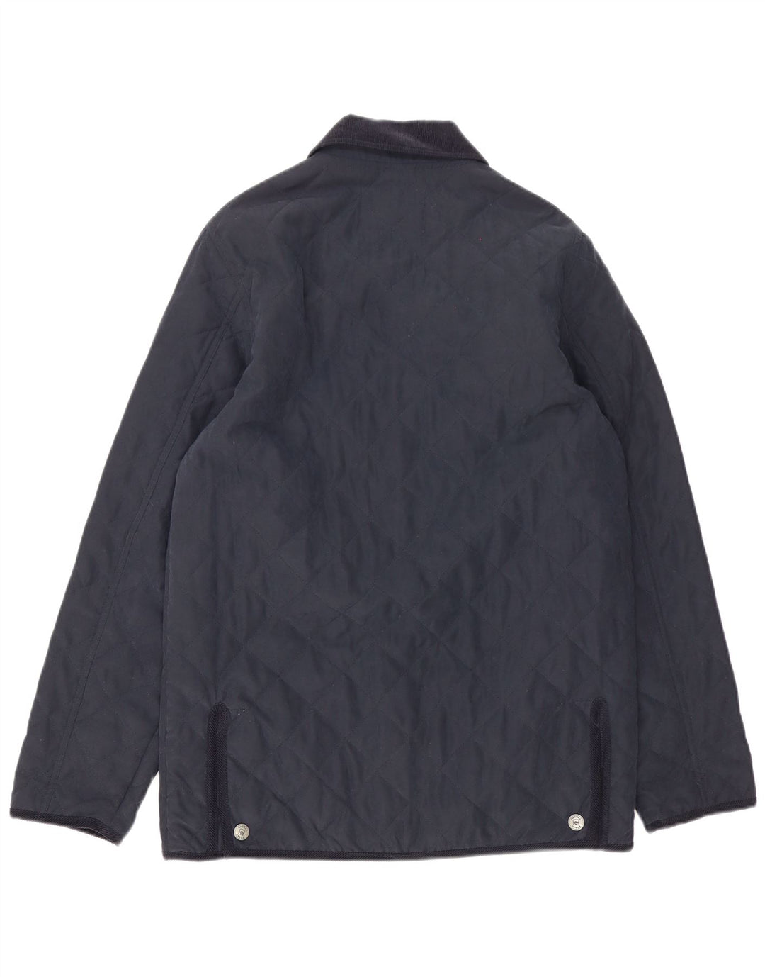 C&A Herren Canda Quilted Jacket IT 50 Large Marineblaues Polyester