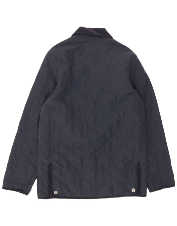 C&A Herren Canda Quilted Jacket IT 50 Large Marineblaues Polyester