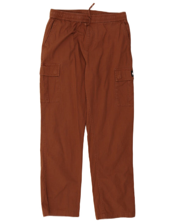 Quiksilver Straight Cargo-Hose für Jungen, 13–14 Jahre, Größe L, W28, L26, Braun