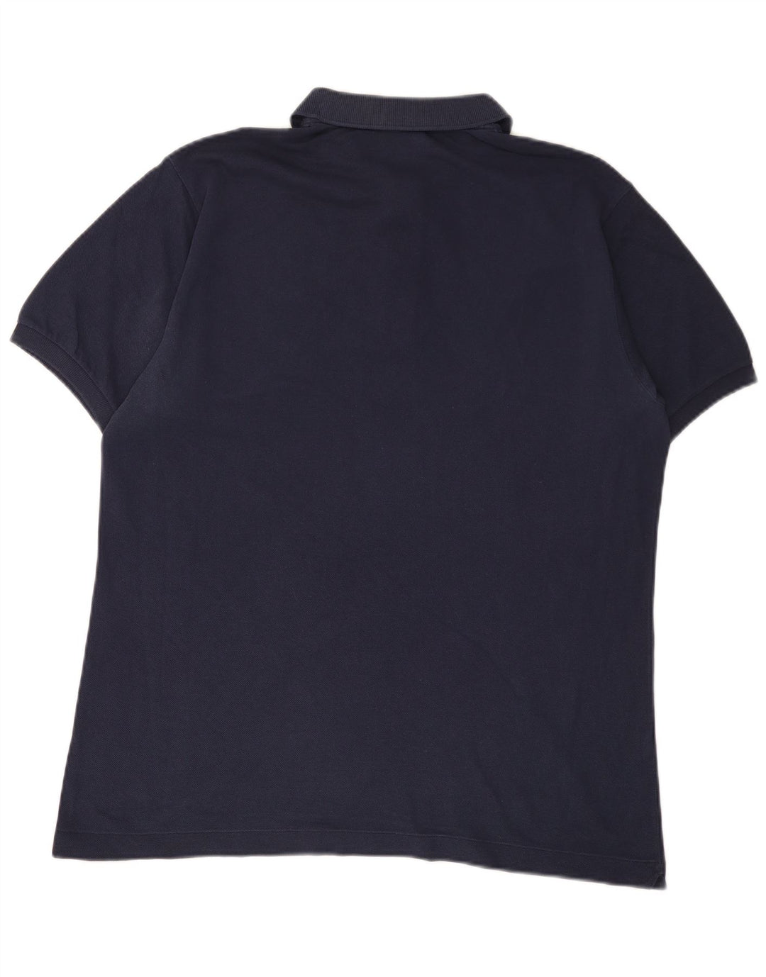 LACOSTE Herren-Poloshirt, Größe 5, groß, marineblaue Baumwolle