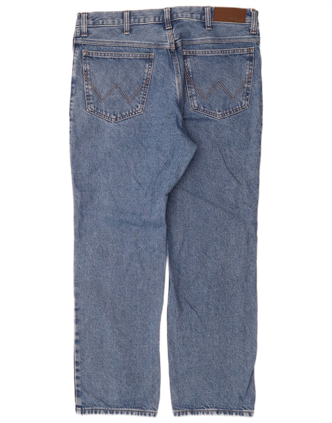 Wrangler Herren Straight Jeans W36 L30 Blaue Baumwolle
