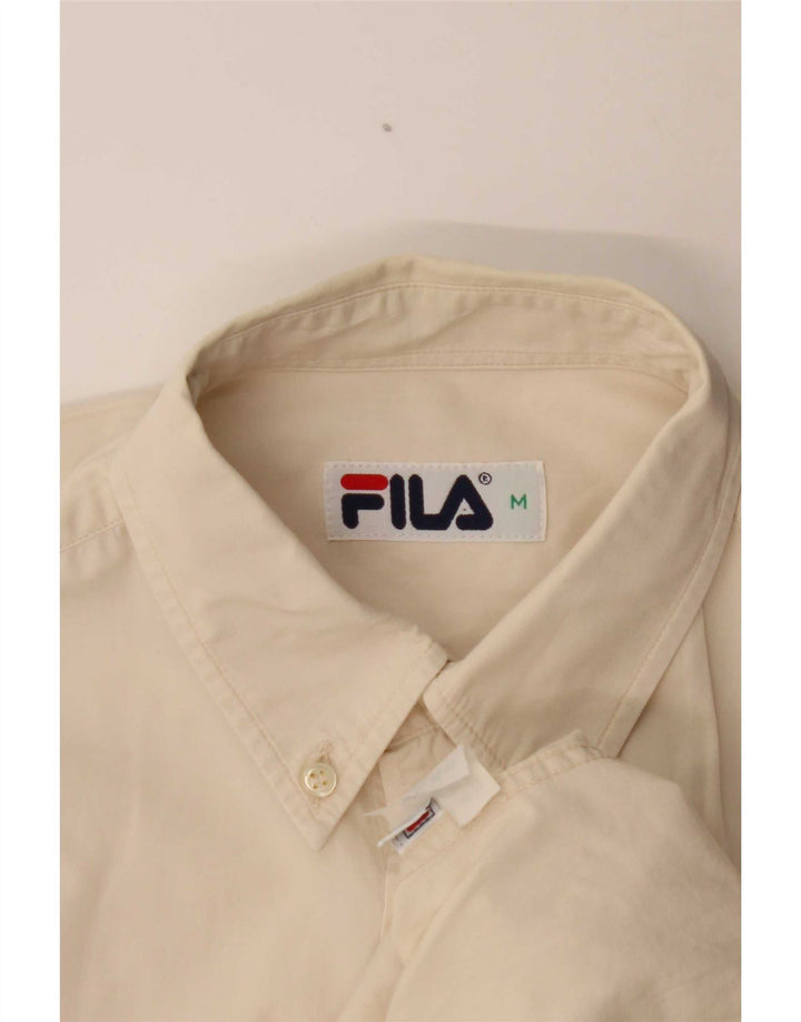 Fila Herren Kurzarmhemd Mittelbeige