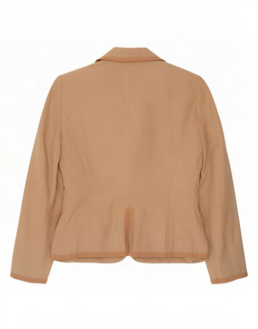 Max & Co. Damen-Blazerjacke mit 3 Knöpfen, Gr. 8, klein, rosa Leinen