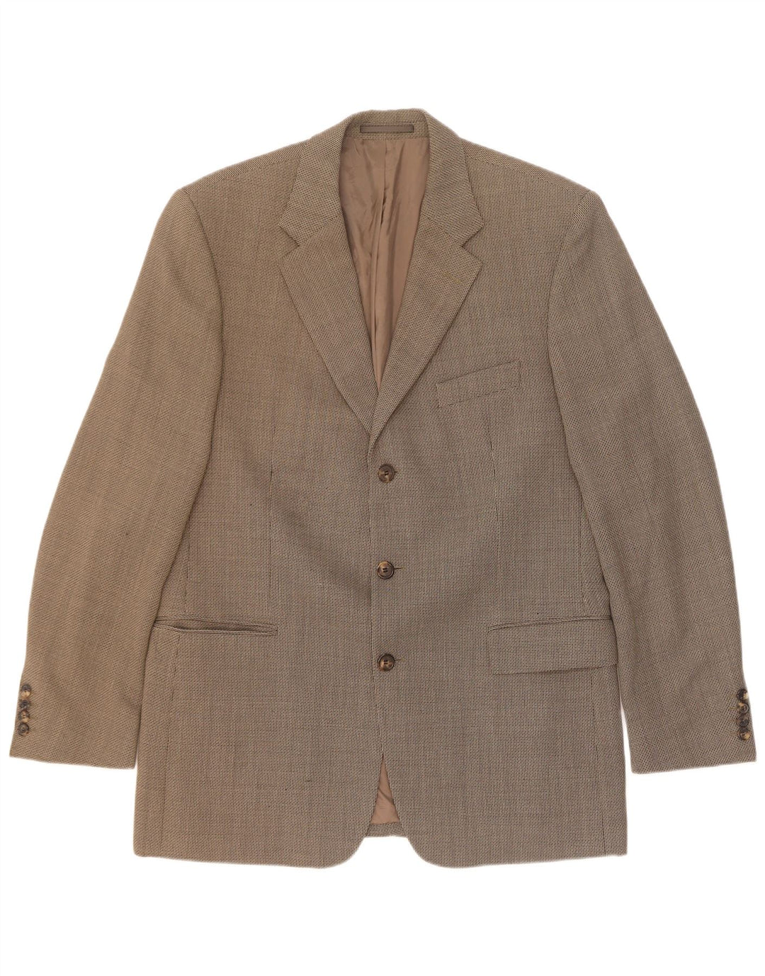 Hugo Boss Herren-Blazer mit 3 Knöpfen, EU 54, 2XL, graue Wolle