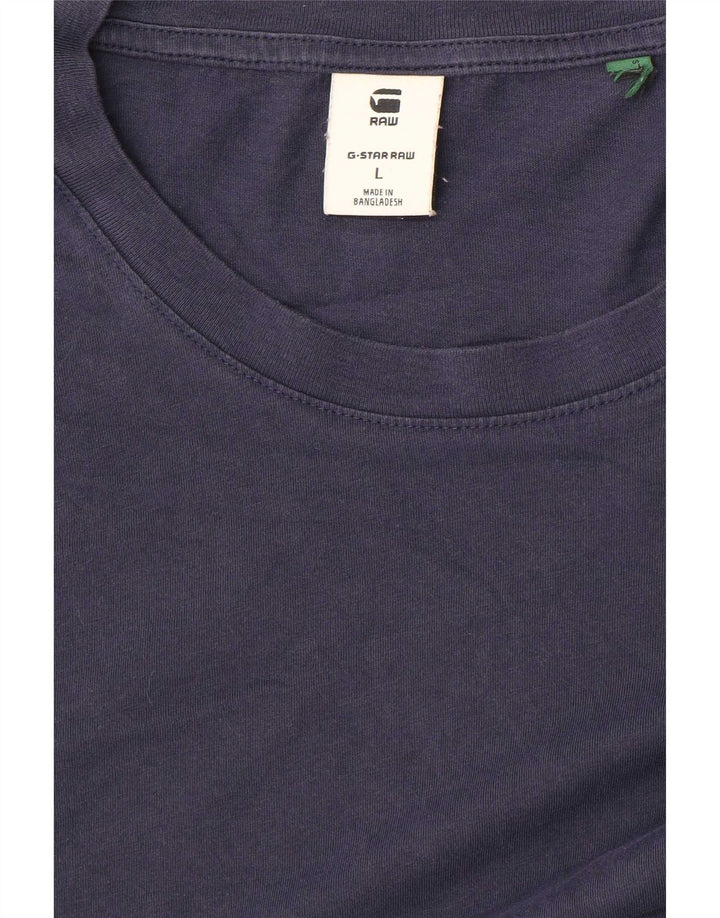 G-Star Herren T-Shirt Top Large Marineblau