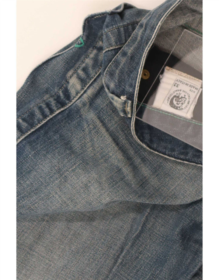 Diesel Damen Jeansshorts W32 Large Blau