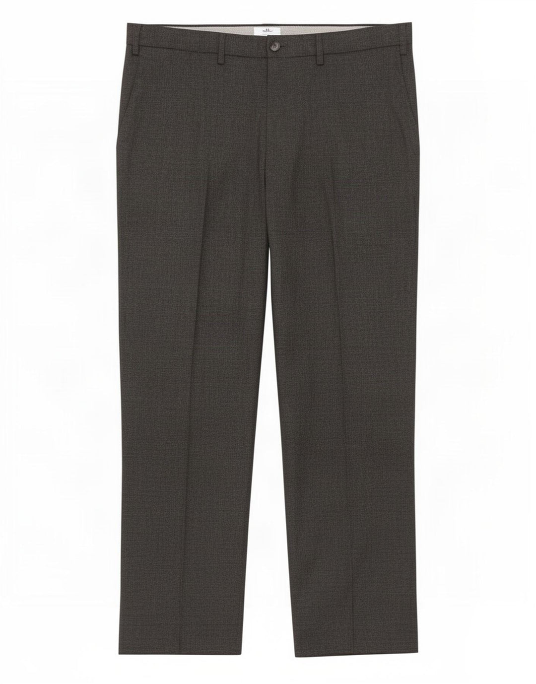 Marks & Spencer Herren-Chinohose mit normaler Passform, W38 L29, graues Polyester