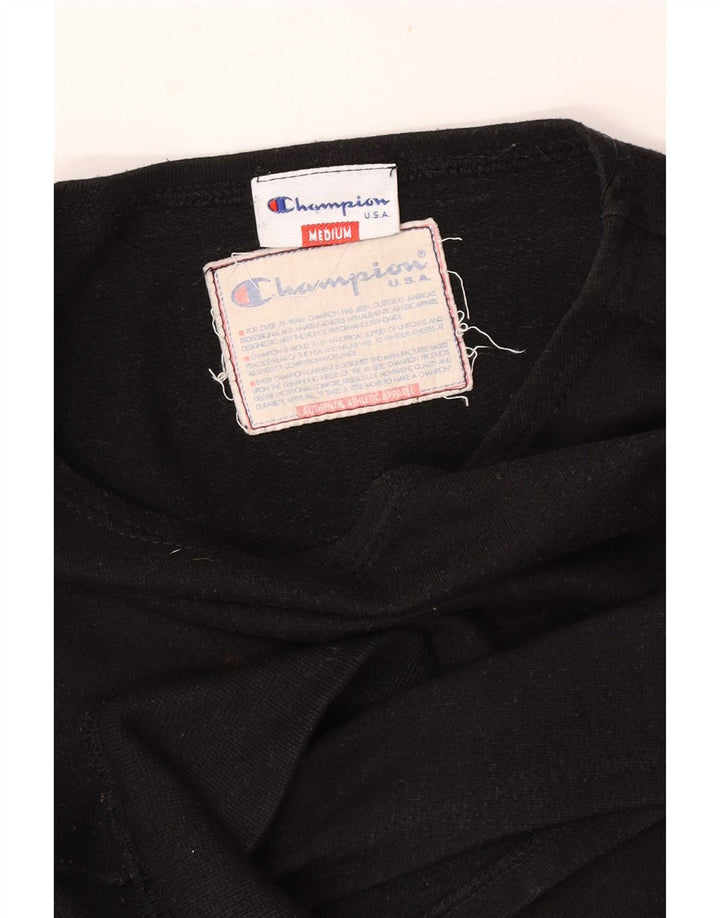 Champion Damen-Sweatshirt mit Grafik, ärmellos, Gr. 14, mittelschwarz