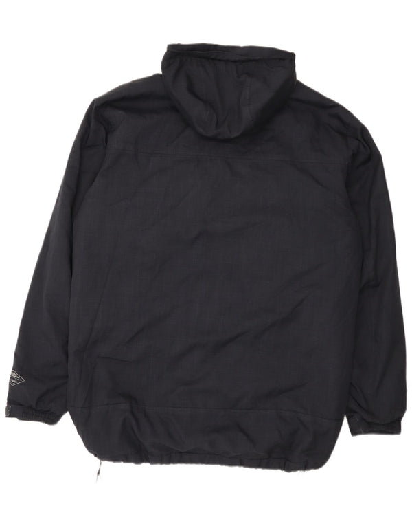 Columbia Herren-Windbreakerjacke mit Kapuze, UK 40, Größe L, Marineblau, Polyester