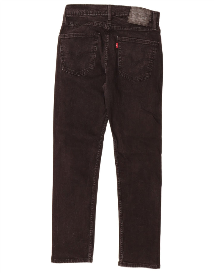 Levi's Herren 511 Slim Jeans W30 L30 schwarze Baumwolle