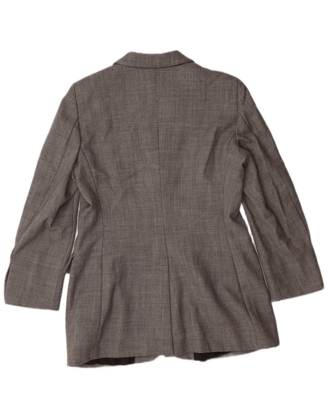 MOSCHINO Günstiger und schicker Damen-Blazer UK 14 Large Grey Classic