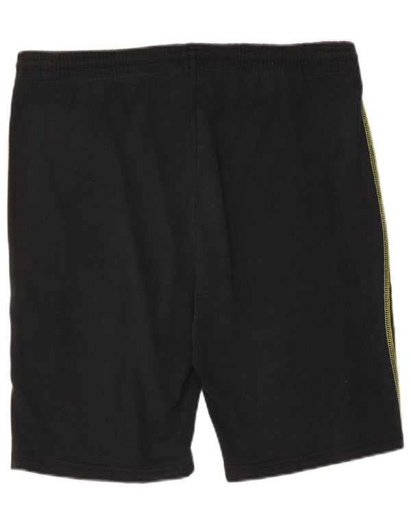 Lotto Herren Graphic Sport Shorts UK 40/42 Große schwarze geometrische Baumwolle