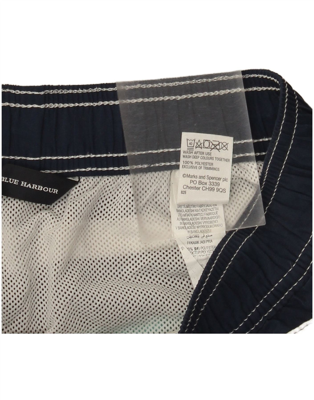 Marks & Spencer Herren Blue Harbor Badeshorts Mittel Marineblau