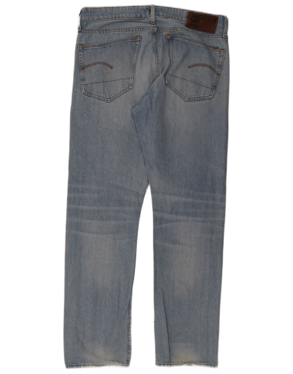 G-Star Herren 3301 Slim Jeans W34 L32 Blau