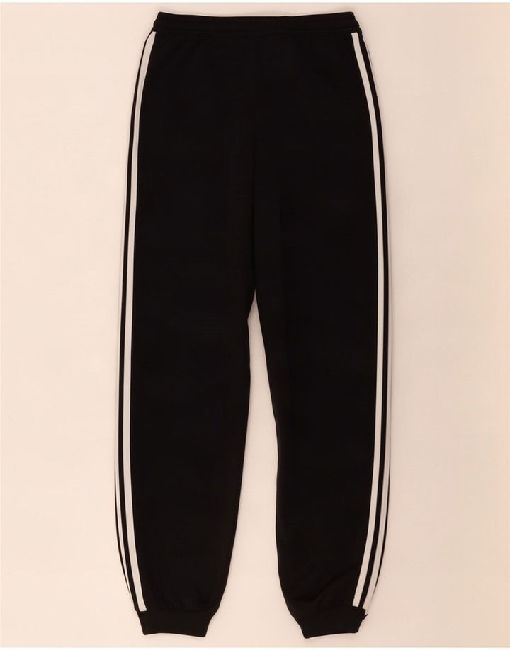 Adidas Jungen-Trainingshose, Jogginghose, 11–12 Jahre, schwarzes Polyester