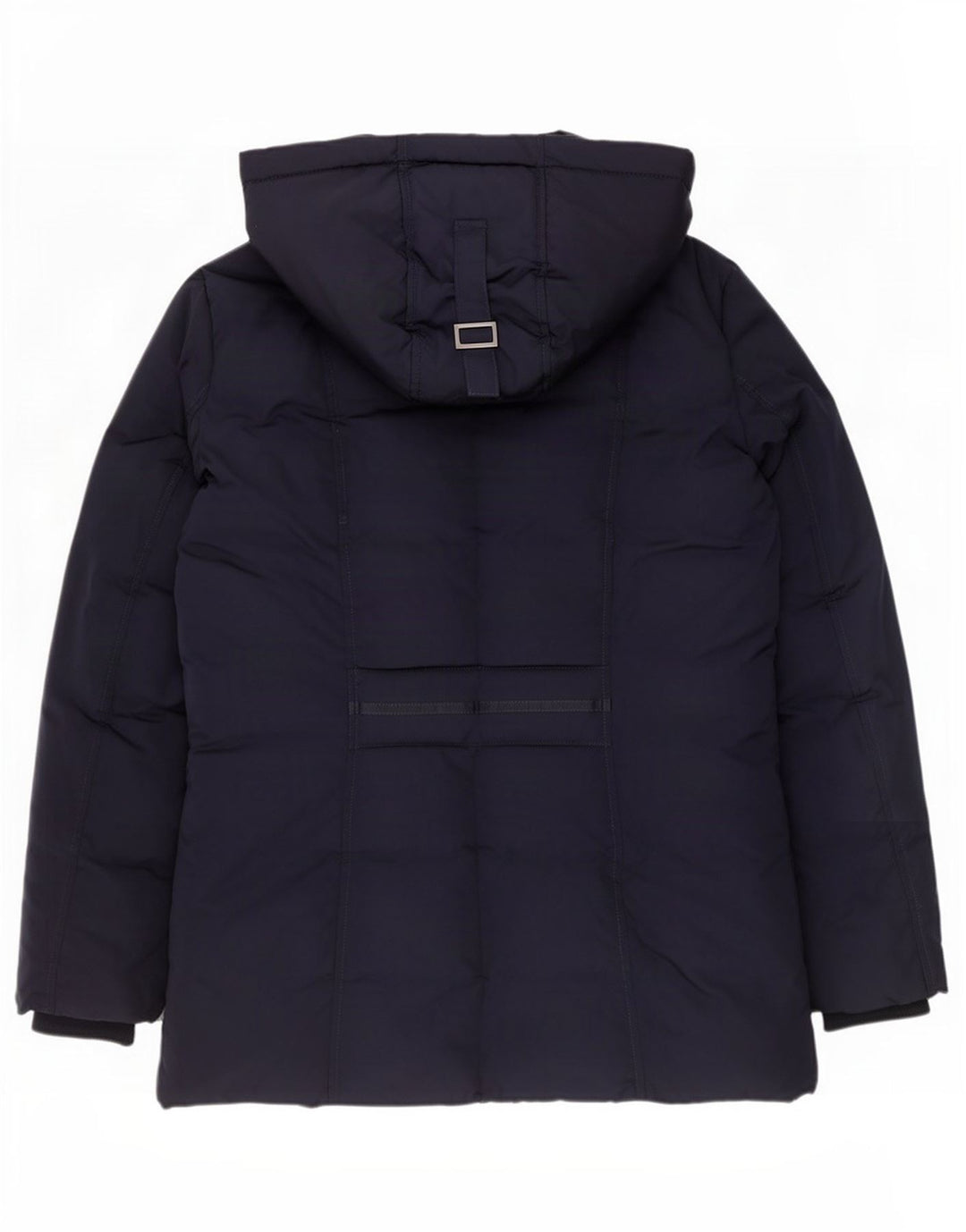Monsoon Wattierte Damenjacke mit Kapuze UK 14 Medium Marineblau Polyester