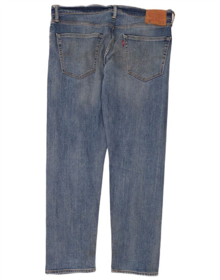 Levi's Herren 502 Tapered Jeans W34 L30 Blaue Baumwolle