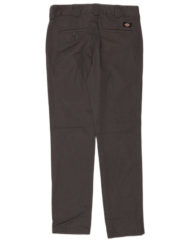 Dickies Herren Slim Fit Chinohose W30 L32 Grau Polyester