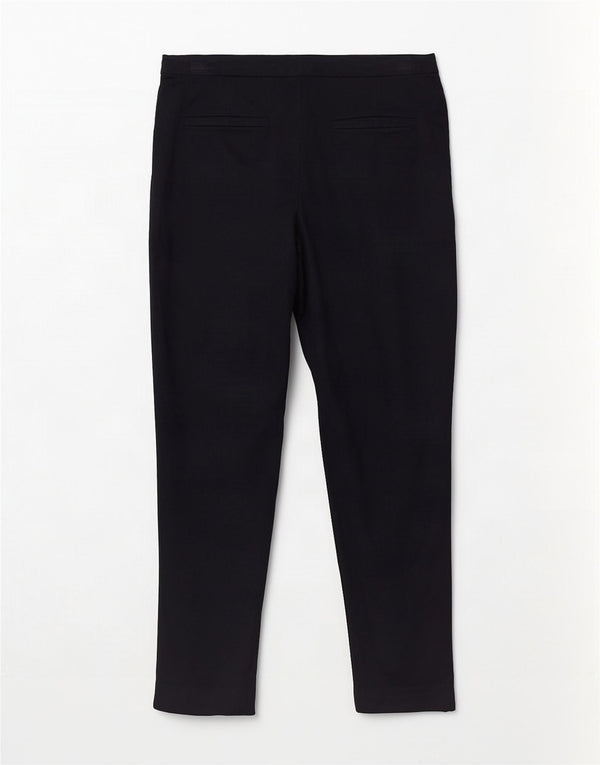 John Lewis Damen Slim Cropped-Hose UK 12 Medium W30 L25 Marineblau