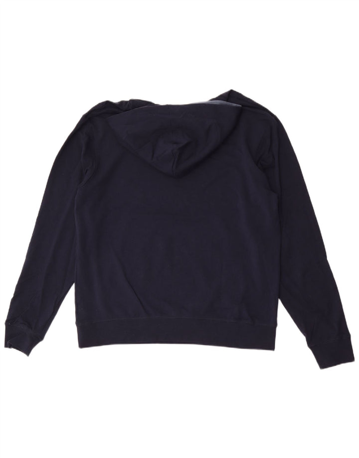 Marks & Spencer Herren Autograph Kapuzenpullover, Größe L, Marineblau