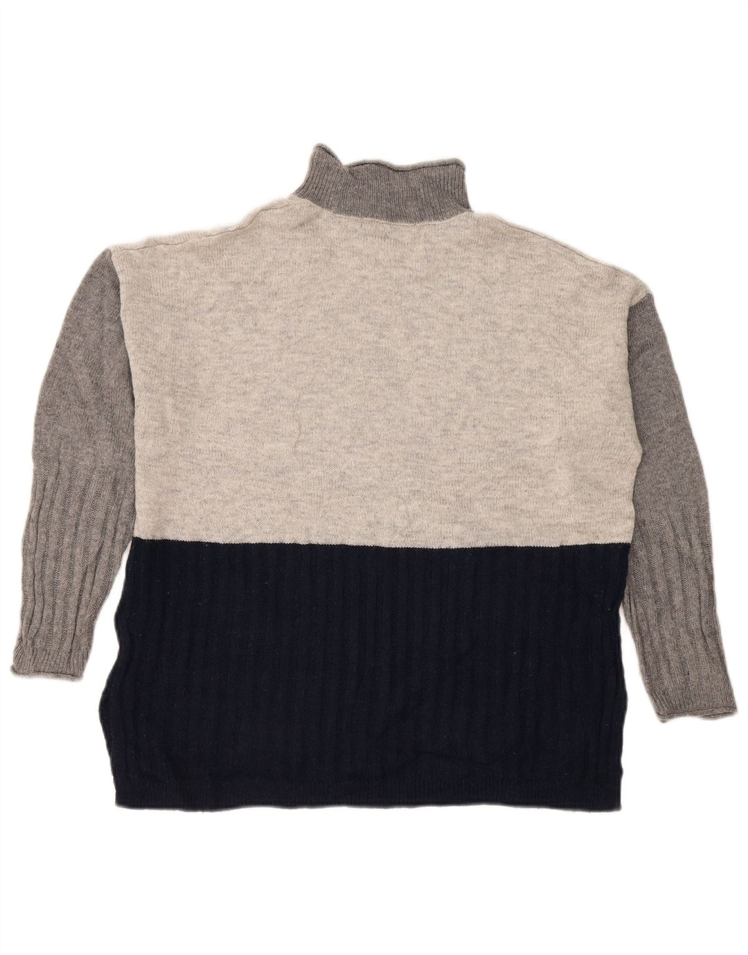 Marks & Spencer Damen-Pullover mit Rollkragen, Gr. 14, mittleres Marineblau