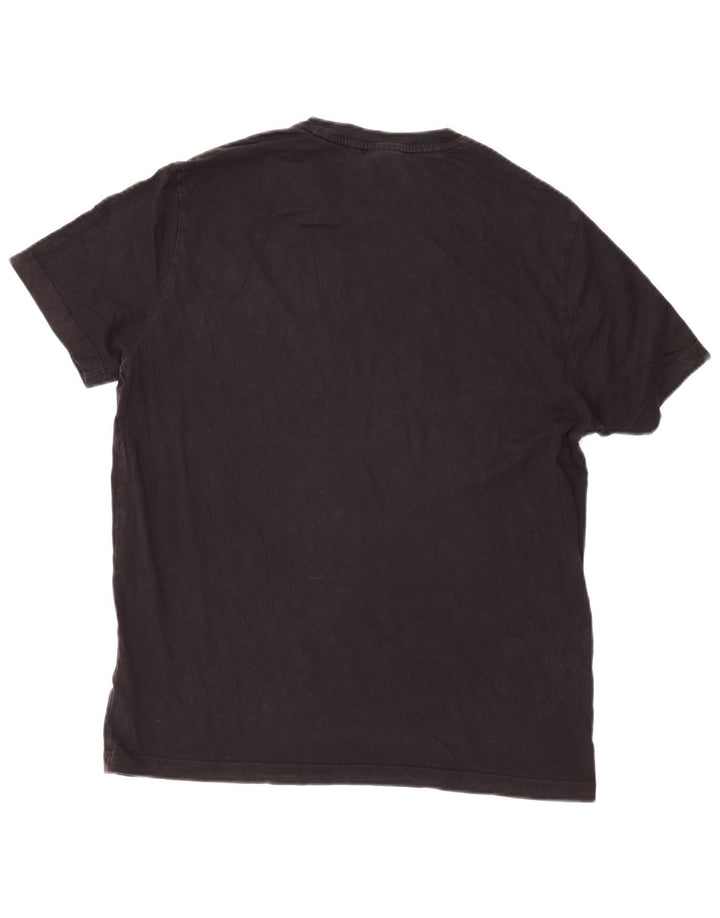 Champion Herren-T-Shirt mit Grafik, groß, aus schwarzer Baumwolle