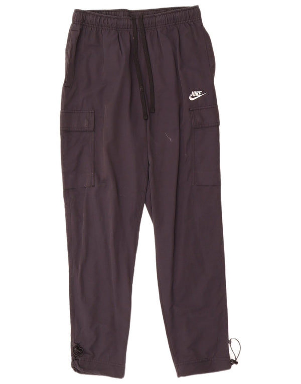 Nike Herren Cargo-Trainingshose, Jogginghose, Größe S, Grau, Baumwolle