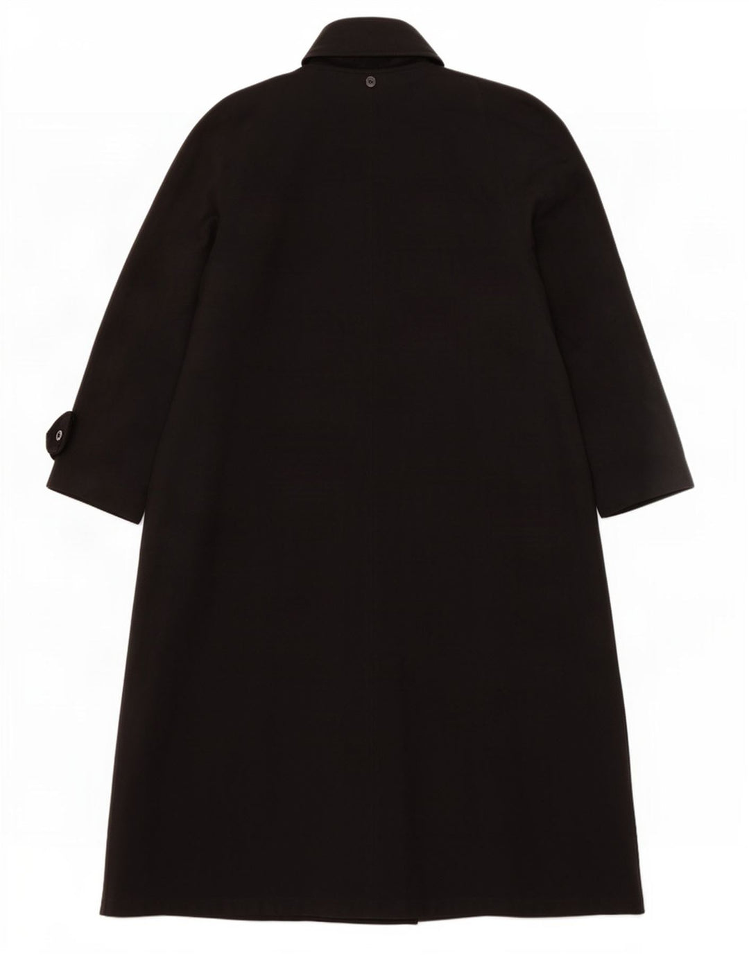 Liz Claiborne Damen Übergroßer Mantel UK 8 Small Schwarz Polyester