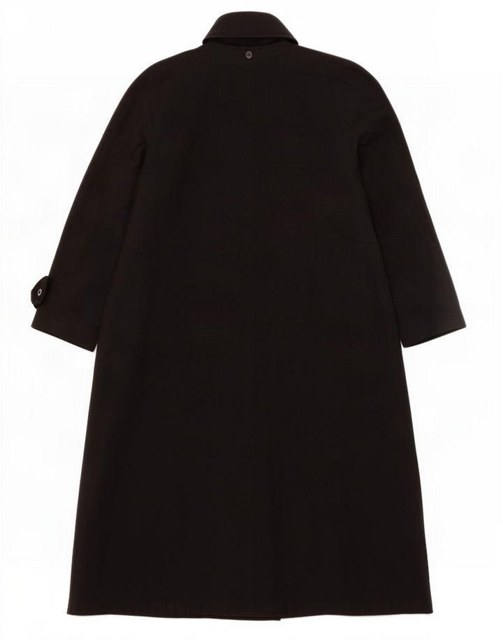 Liz Claiborne Damen Übergroßer Mantel UK 8 Small Schwarz Polyester
