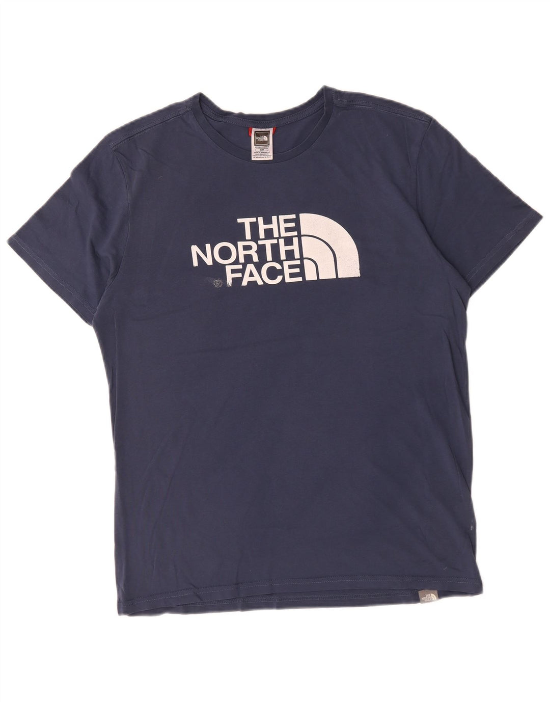 The North Face Herren-T-Shirt mit Grafik, mittlere marineblaue Baumwolle