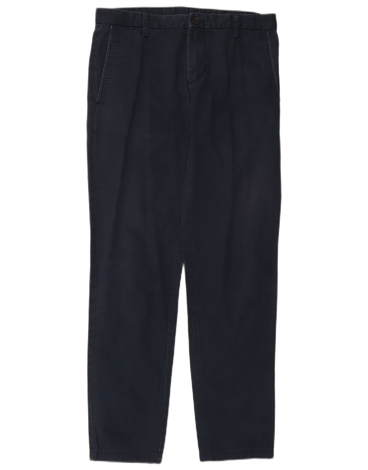 BENETTON Gerade Chino-Hose für Herren, Größe 46, Größe S, W29, L30, Marineblau, Baumwolle