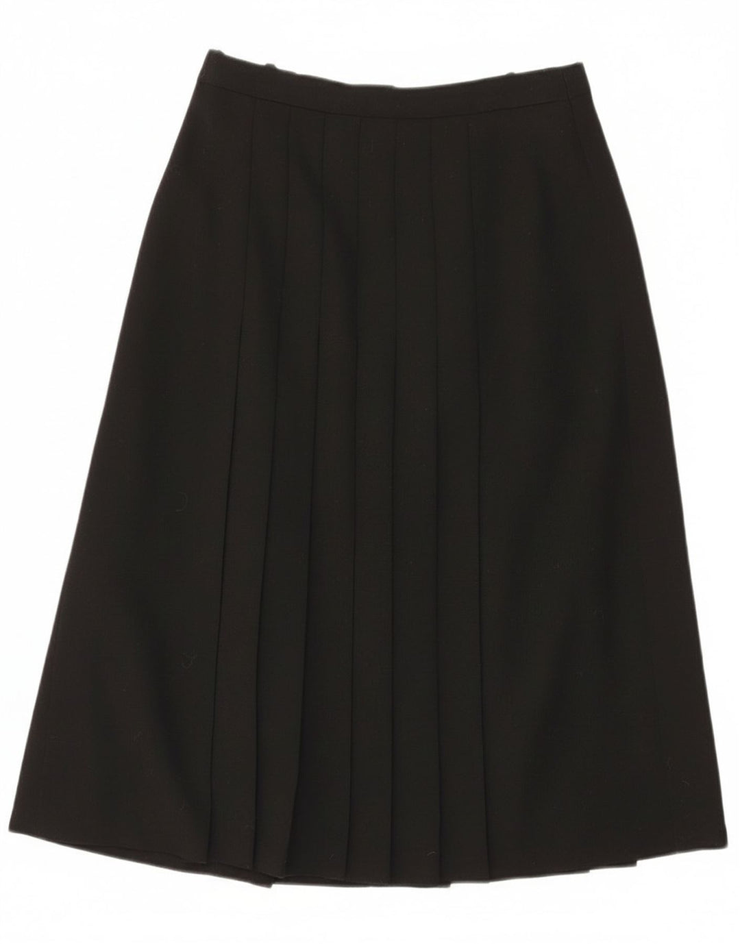 Del Mod Damen-Faltenrock mit hoher Taille, EU 38, Mittel W27, schwarzes Polyester