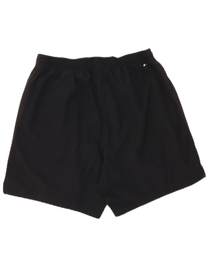 New Balance Herren-Sportshorts, groß, schwarzes Farbblock-Polyester