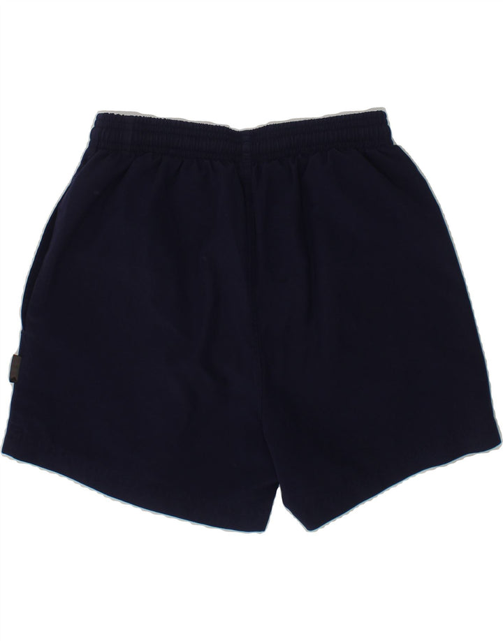 ADIDAS Boys Sport Shorts 9-10 Years  Navy Blue Polyester Vintage Adidas and Second-Hand Adidas from Messina Hembry 