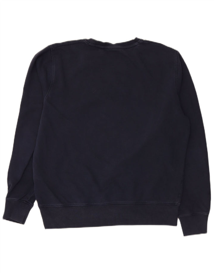 GANT Mens Graphic Sweatshirt Jumper XL Navy Blue Cotton