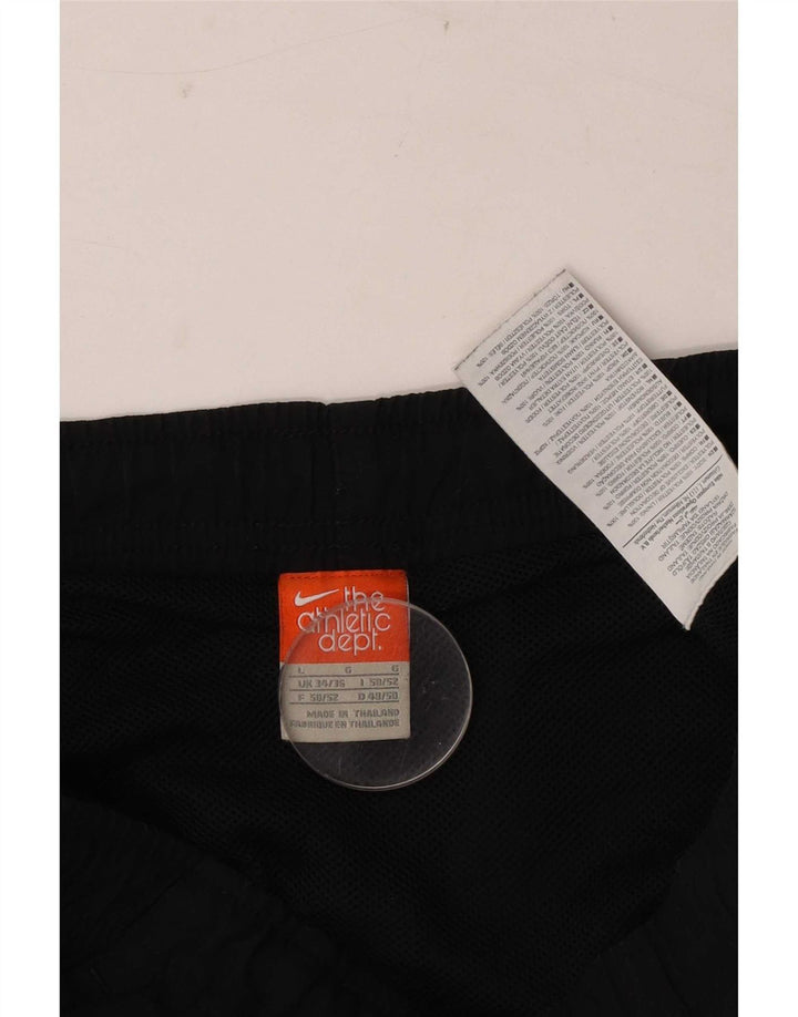 Nike Herren-Sportshorts mit Grafik, groß, schwarzes Farbblock-Polyester