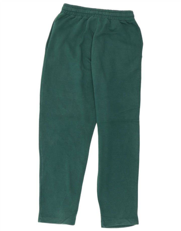 Zara Damen-Trainingshose, Gr. 8, Größe S, grüne Baumwolle