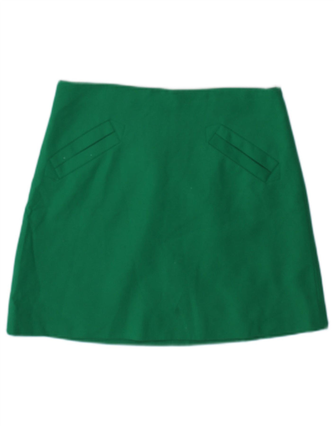 Zara Damen Minirock Small W26 Grünes Acetat