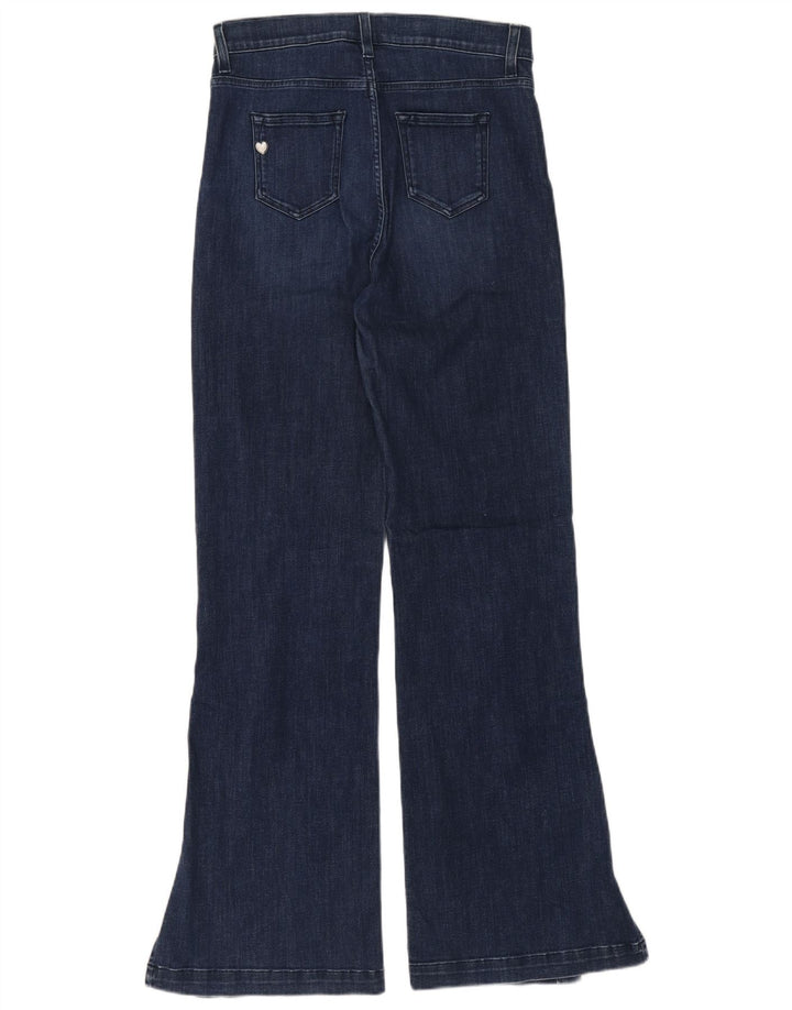 Twinset Damen-Jeans mit weitem Bein, W28, L32, Blau
