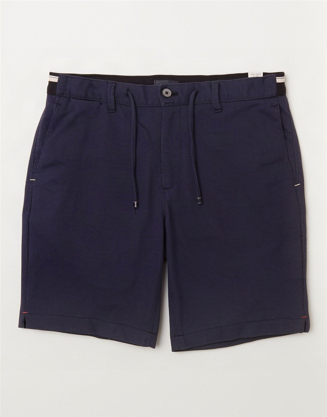 Zara Herren Chinoshorts Medium W31 Marineblaues Polyester