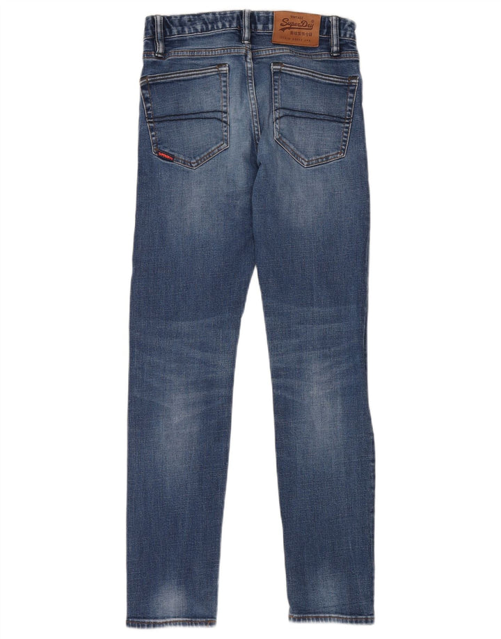 Superdry Damen Skinny Jeans W28 L32 Blau