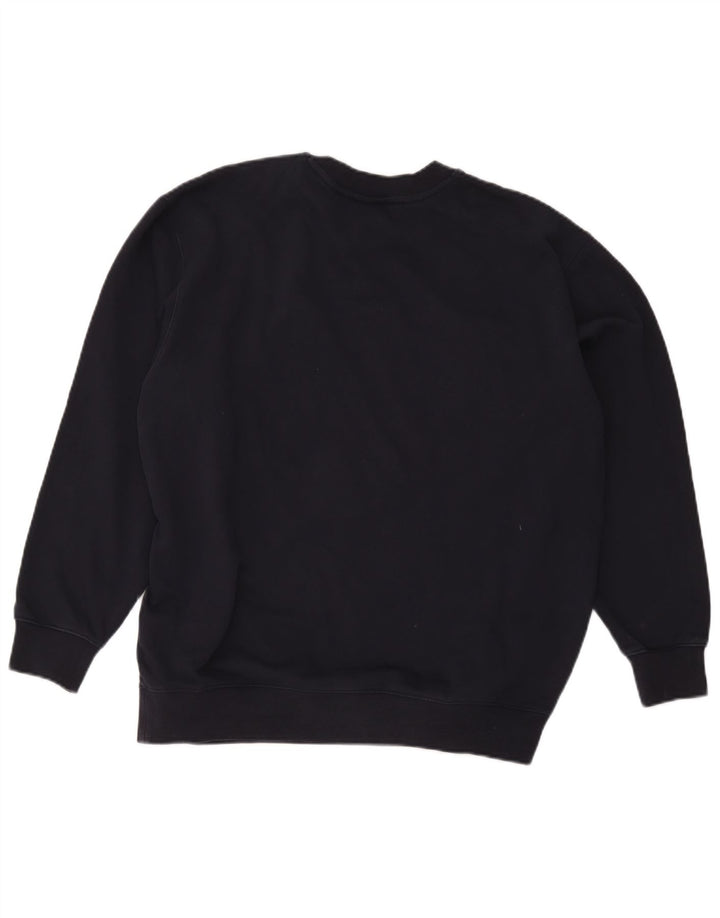 Gant Herren Grafik-Sweatshirt-Pullover, mittelmarineblaue Baumwolle