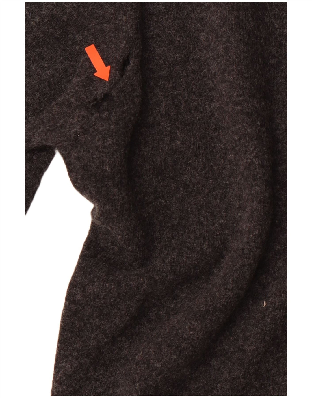 LACOSTE Herren-Pullover mit V-Ausschnitt, Größe 4, mittelgraue Schurwolle