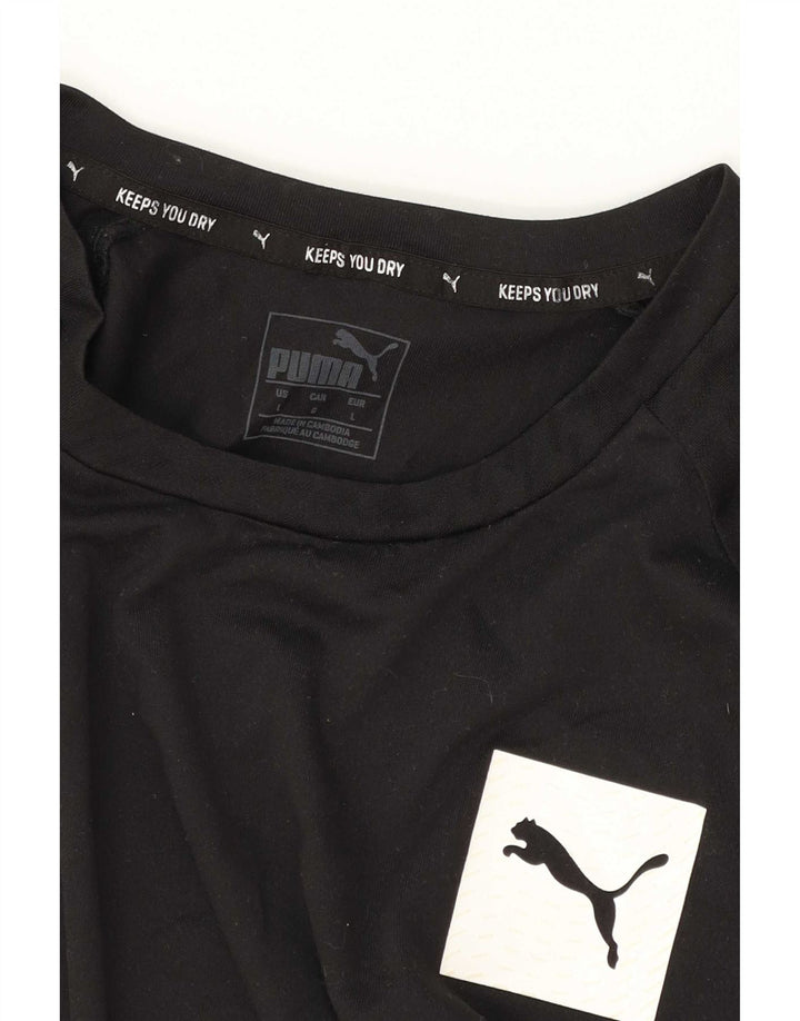Puma Herren T-Shirt Top Large Schwarz