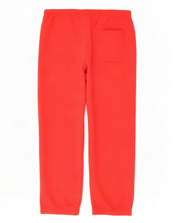 Diadora Mens Tracksuit Trousers Joggers Medium Red Polyester