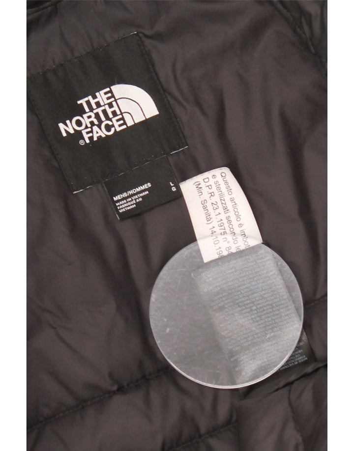 The North Face Herren Wattierte Jacke UK 40 Large Schwarz Polyester
